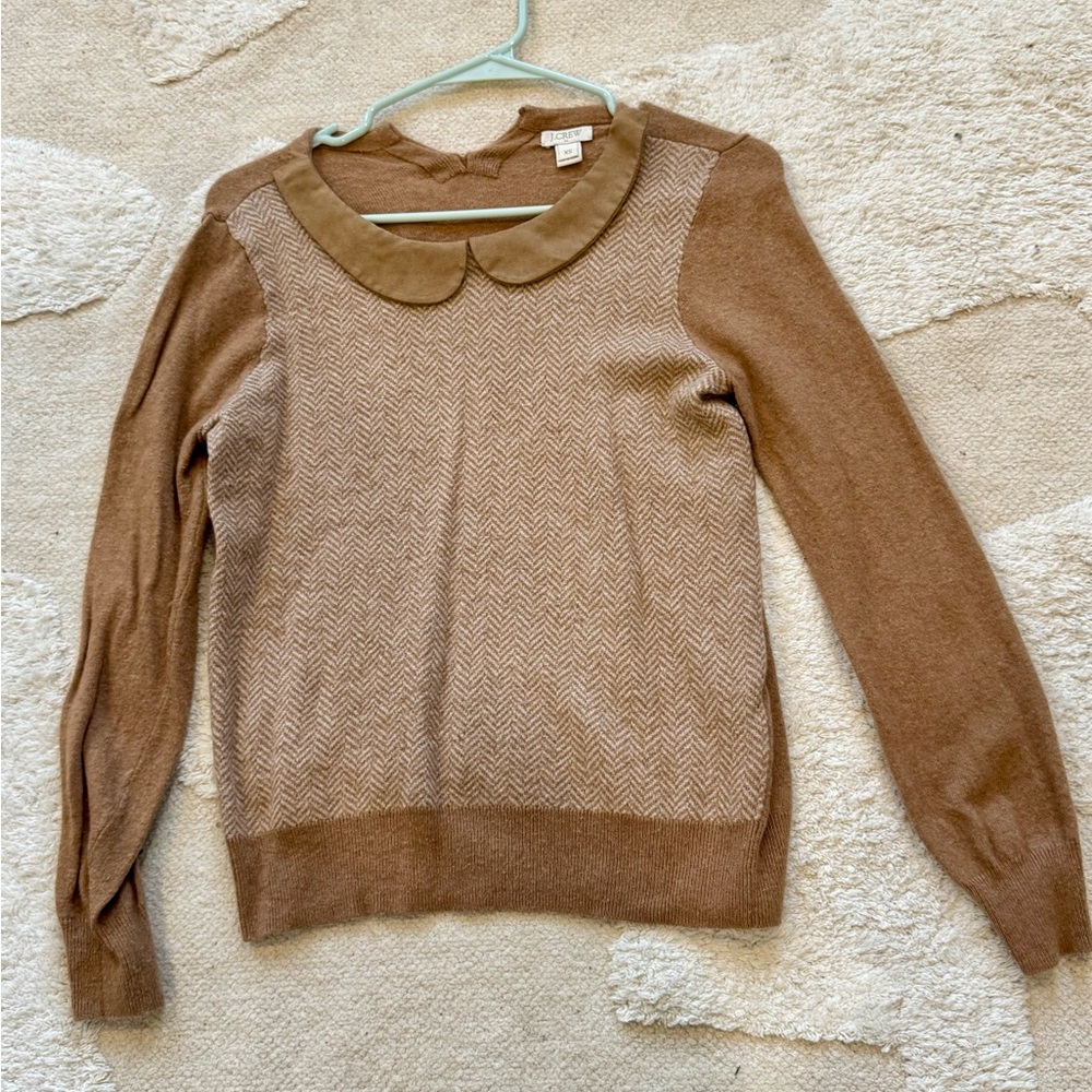 J. Crew Women's Brown Sweater, Size XS - Picture 2 of 5